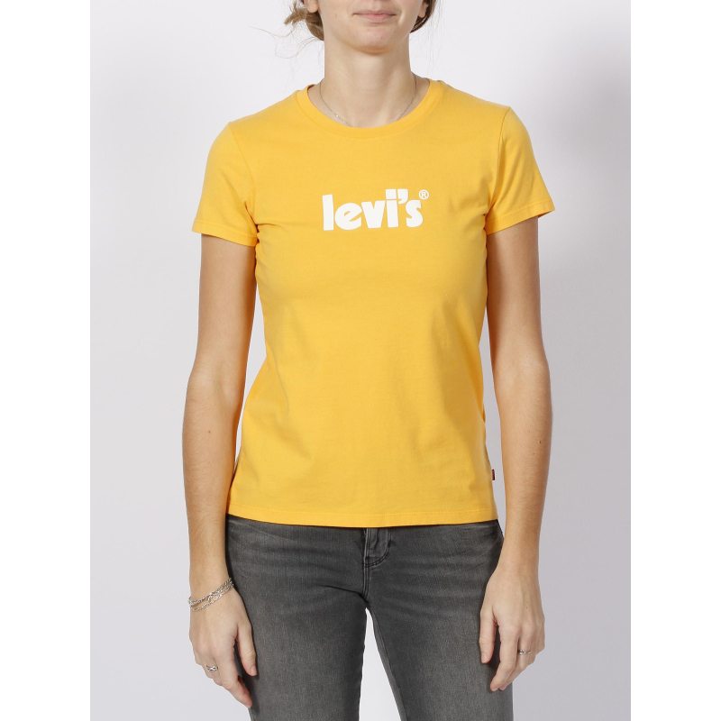T-shirt the perfect tee jaune femme - Levi's