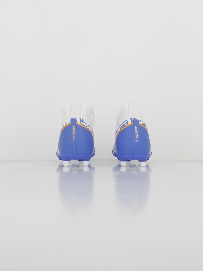 Chaussures de football superfly cr7 bleu enfant - Nike