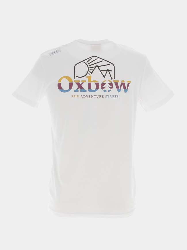 T-shirt mc seteny blanc homme - Oxbow