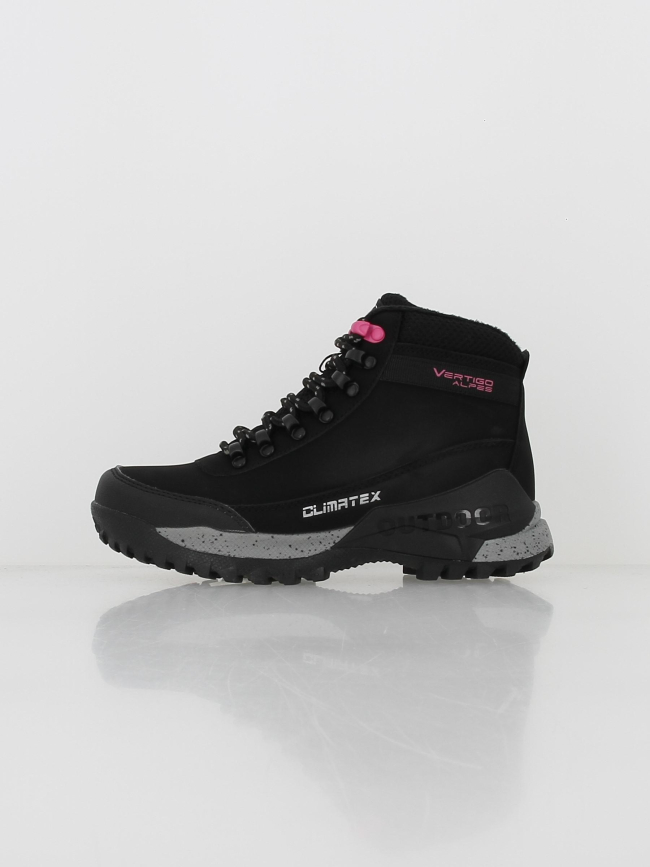 Chaussures de randonnée everest noir femme - Alpes Vertigo
