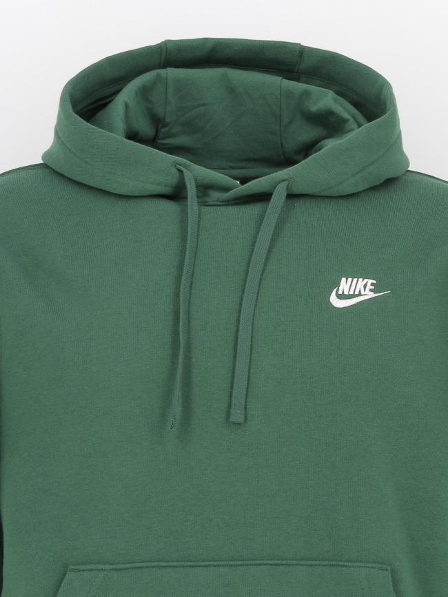 Sweat à capuche sportswear club vert foncé homme - Nike