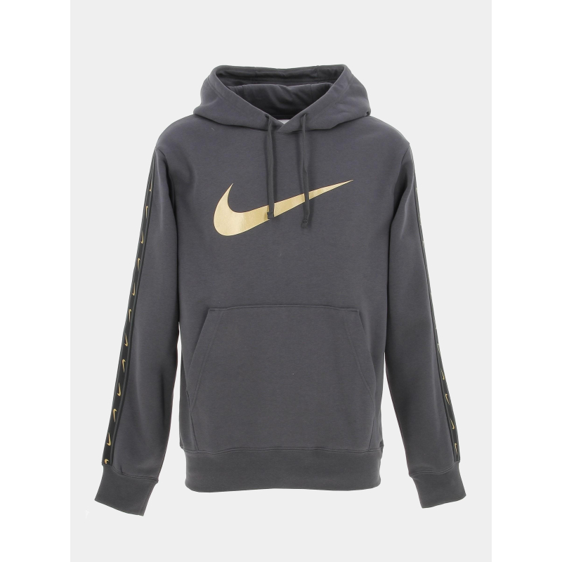 Sweat à capuche nsw repeat gris anthracite homme - Nike