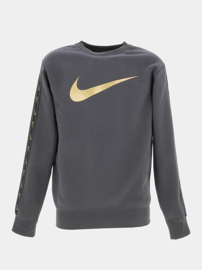 Sweat nsw repeat crew gris anthracite homme - Nike