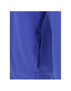 Sweat à capuche logo relief bleu enfant - Adidas