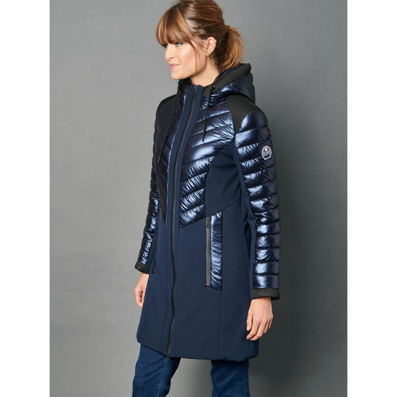 Manteau karen bleu marine femme - Delahaye