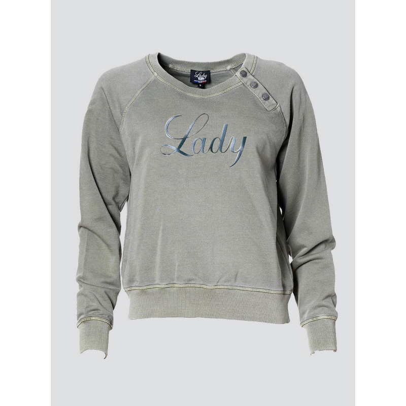 Sweat solene kaki femme - Delahaye