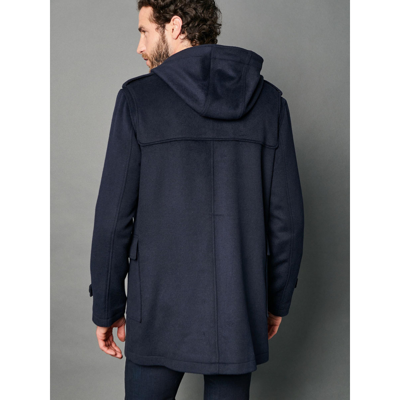 Manteau marco bleu marine homme Delahaye wimod
