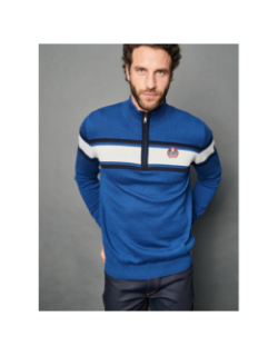 Pull thibaut klein bleu homme - Delahaye