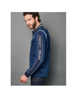 Polo manches longues raf bleu marine homme - Delahaye