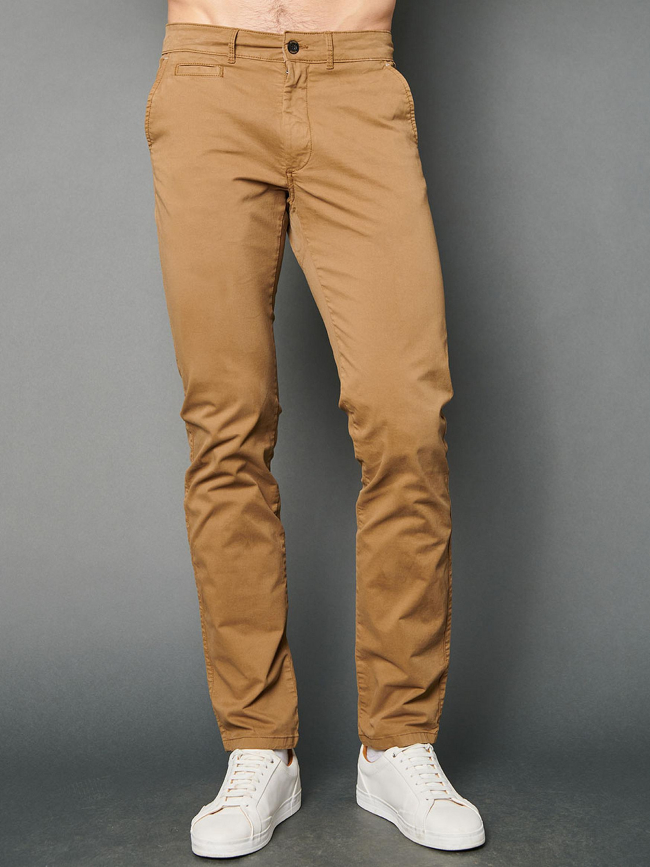 Pantalon paolo marron homme - Delahaye