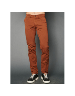 Pantalon paolo orange rust homme - Delahaye