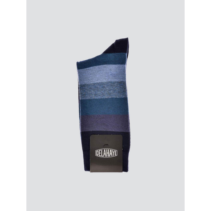 Chaussettes alfred bleu homme - Delahaye