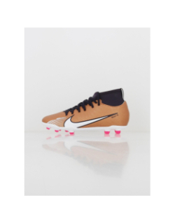 Chaussures de football superfly 9 métallisé enfant - Nike