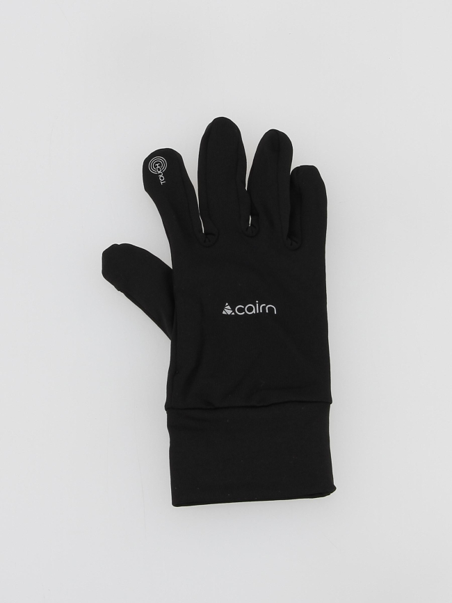 Sous-gants tactiles softex noir - Cairn