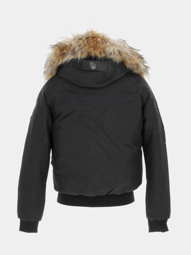 Blouson bombers thermique johnson noir - Helvetica