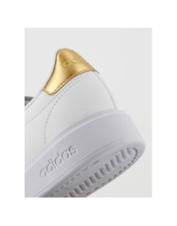 Baskets grand court 2.0 blanc/doré femme - Adidas