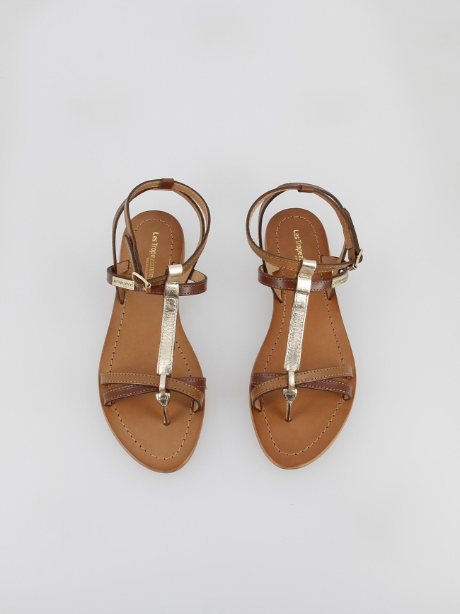 Sandales hilidos marron femme - Les Tropéziennes