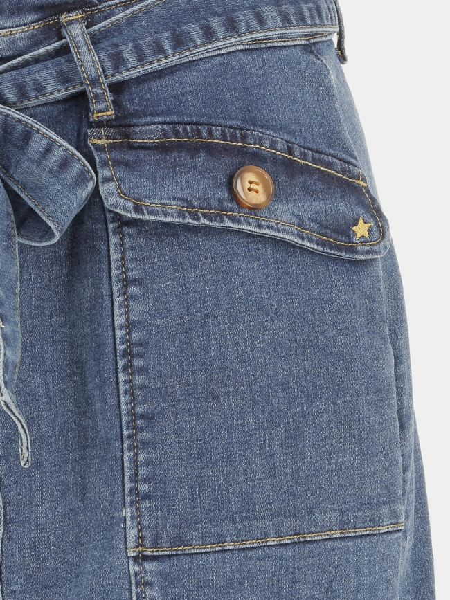 Jupe en jean bertini bleu femme - La Petite Etoile