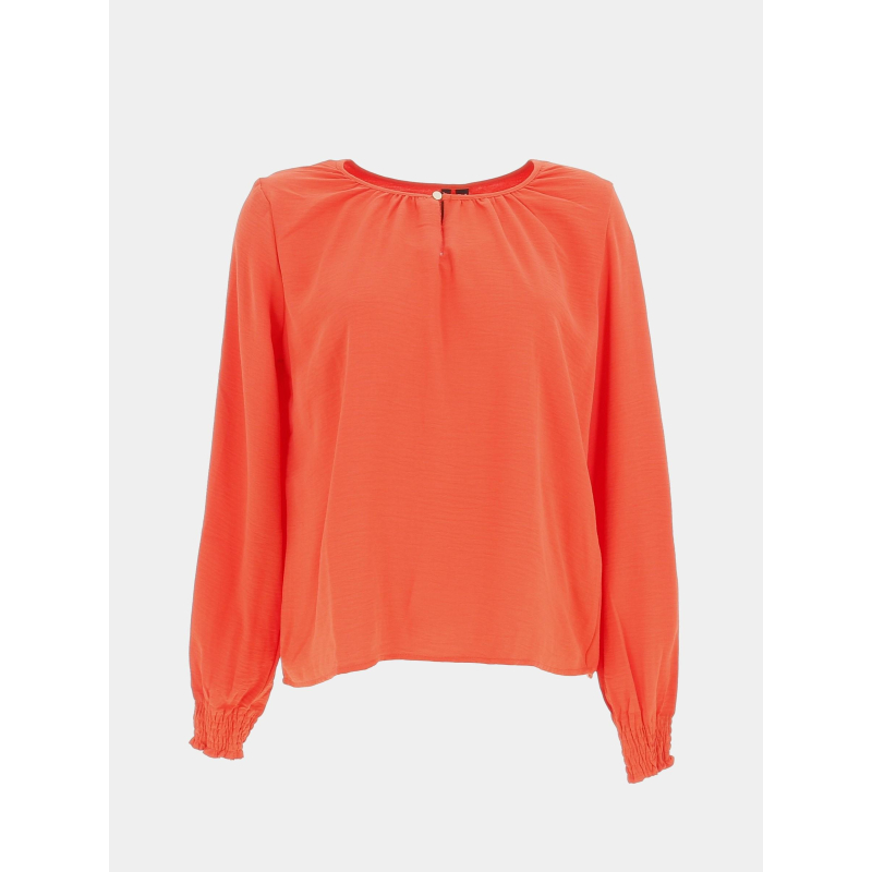 Blouse laura rouge paprika femme - Véro Moda