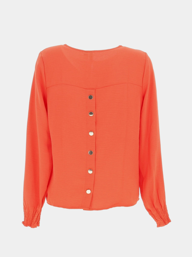 Blouse laura rouge paprika femme - Véro Moda