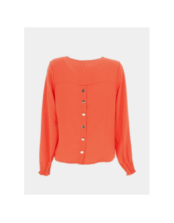 Blouse laura rouge paprika femme - Véro Moda
