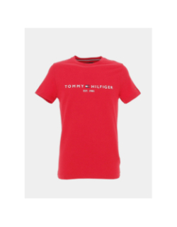 T-shirt logo primary rouge homme - Tommy Hilfiger