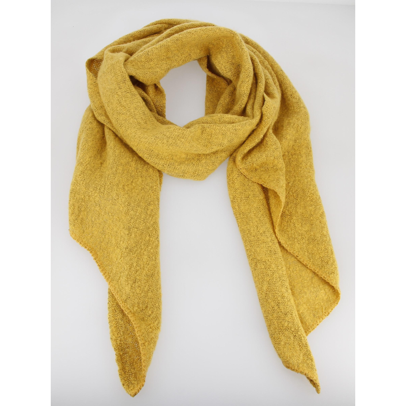 Echarpe pyron jaune femme - Pieces
