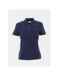 Polo core essential bleu marine femme - Lacoste