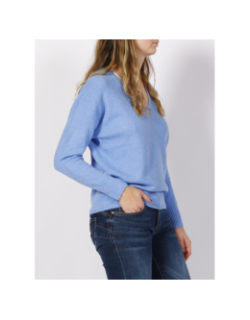 Pull rica life bleu femme - Only