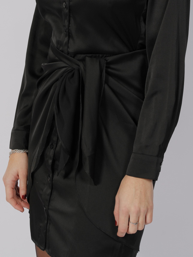 Robe alya noir femme - Guess