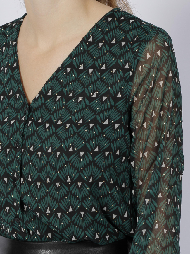 Chemisier béatrice vert femme - Only
