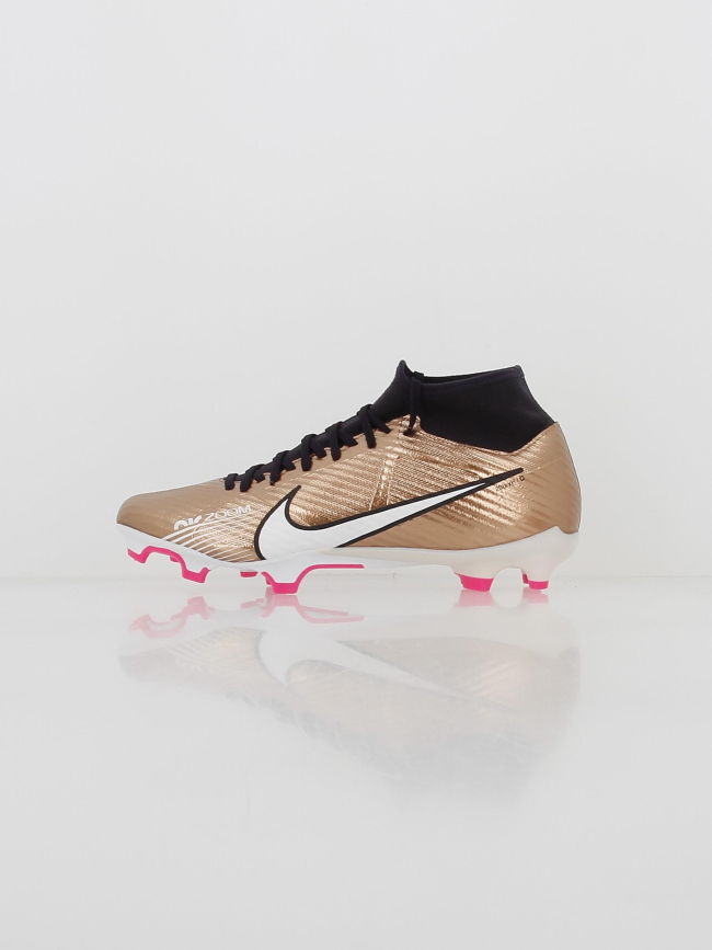Chaussures de football superfly 9 FG métallisé - Nike