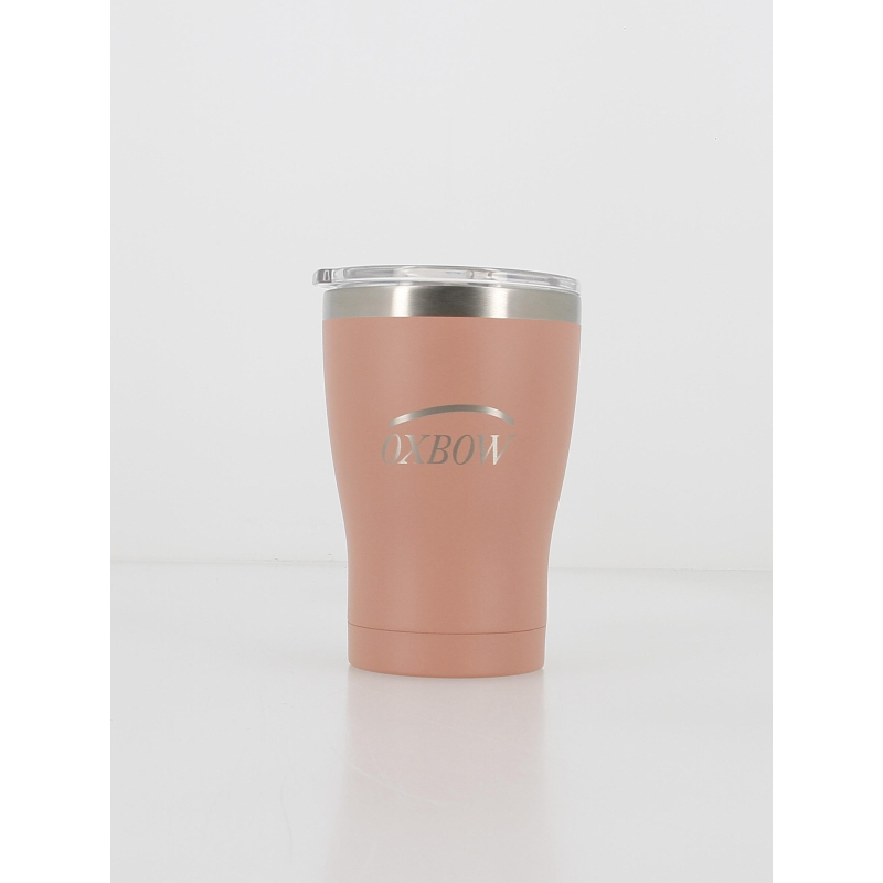 Mug isotherme uni 350ml rose - Oxbow