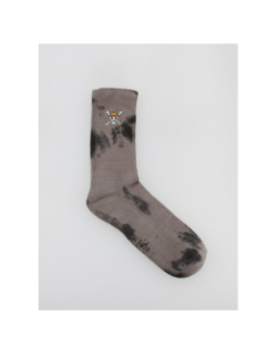 Chaussettes tie and dye one peace gris - Capslab