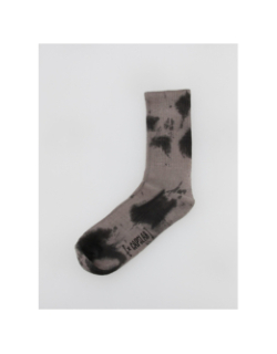 Chaussettes tie and dye one peace gris - Capslab