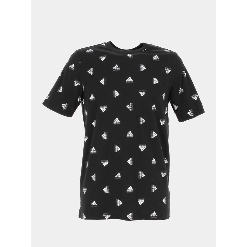 T-shirt bluv logos noir enfant - Adidas