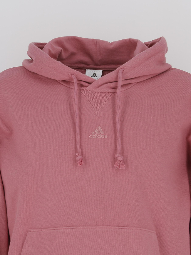 Sweat à capuche all szn rose homme - Adidas