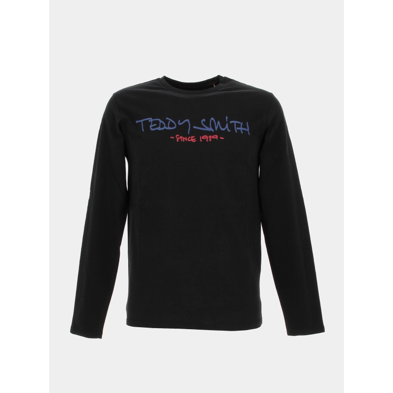T-shirt manches longues ticlass noir homme - Teddy Smith