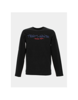 T-shirt manches longues ticlass noir homme - Teddy Smith