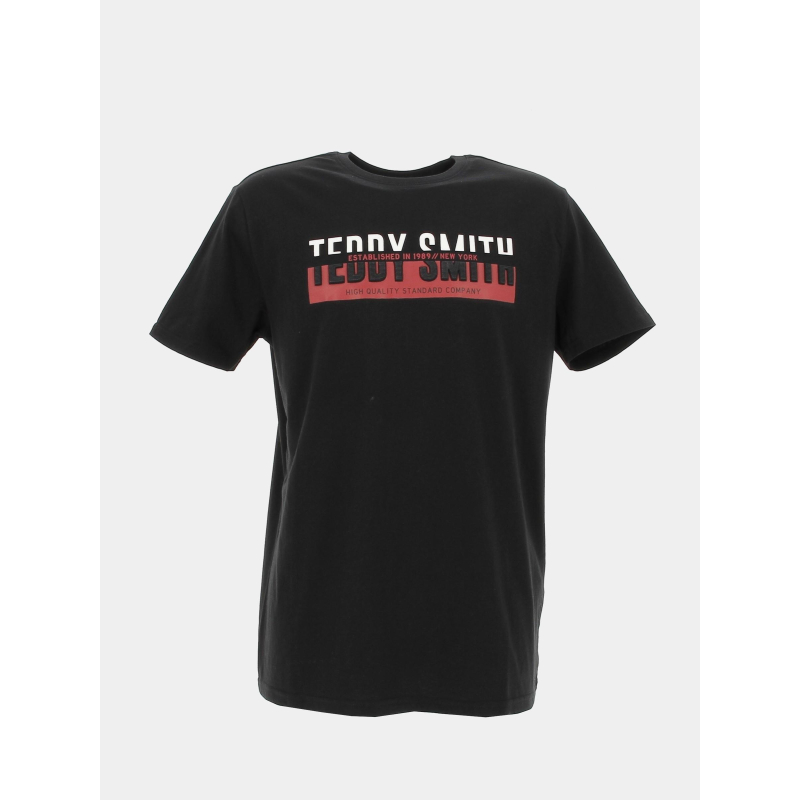 T-shirt gordon noir homme - Teddy Smith