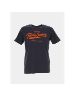 T-shirt gojo bleu marine homme - Teddy Smith