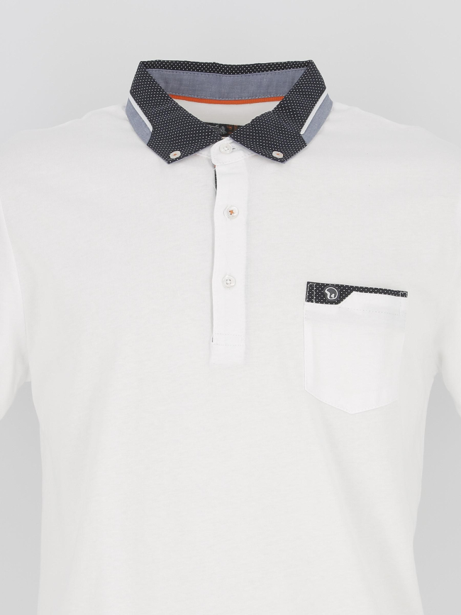 Polo gabana blanc homme - Benson & Cherry