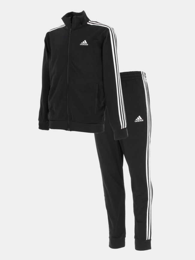Ensemble de survêtement 3 stripes noir homme - Adidas