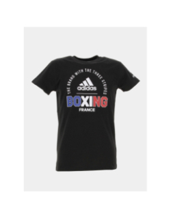 T-shirt de boxe community 21 france noir homme - Adidas