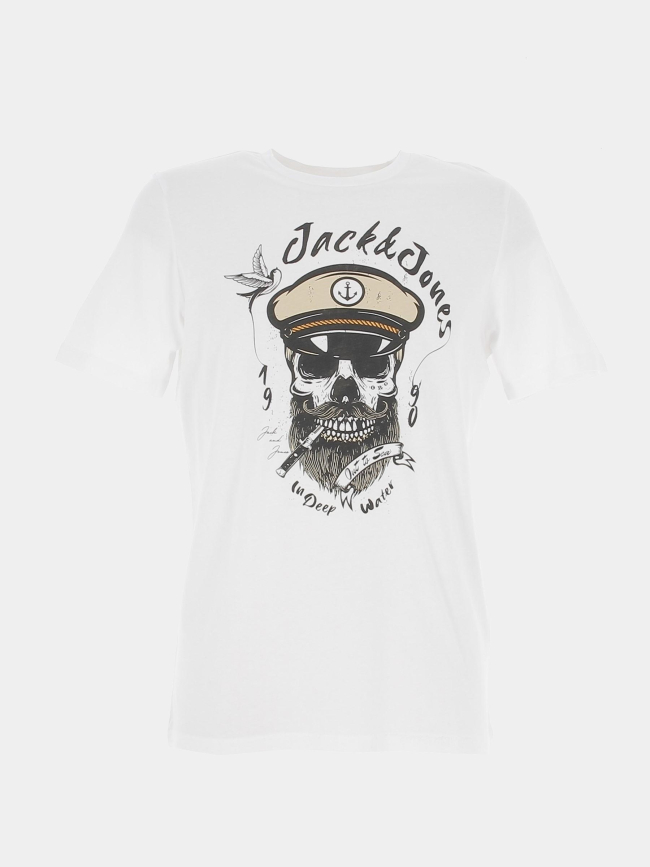 T-shirt jorroxbury blanc garçon - Jack & Jones