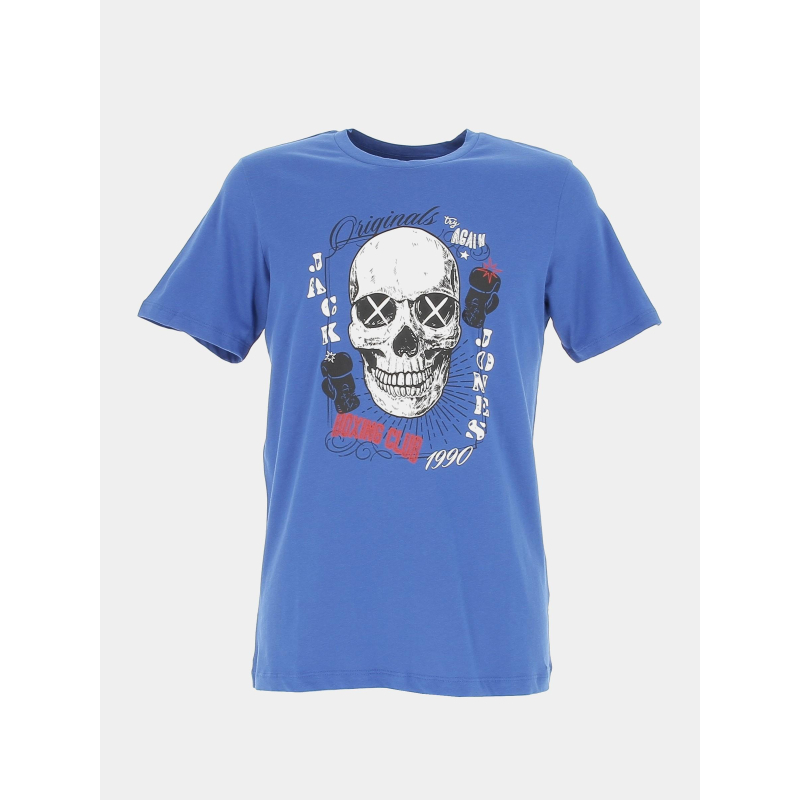 T-shirt jorroxbury bleu garçon - Jack & Jones