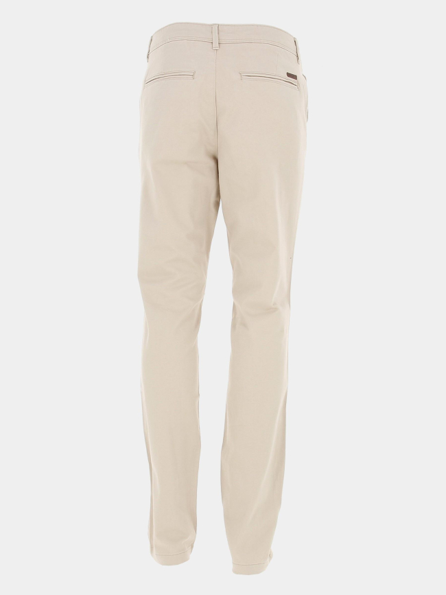 Pantalon chino marco bowie beige homme - Jack & Jones