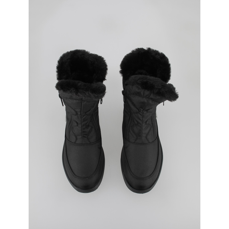 Bottes de neige claos grip noir femme Alpes Vertigo wimod