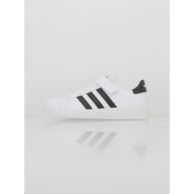 Baskets grand court 2.0 blanc/noir enfant - Adidas