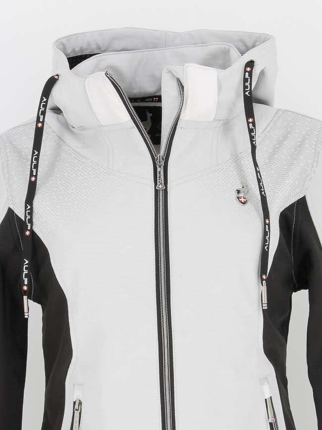 Veste technique nowdy blanc femme - Aulp